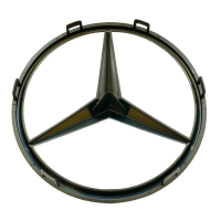 Черен мат емблема за предна решетка Мерцедес 186mm A2078170016 Mercedes Benz W207 W204 W216 W245 W447 W448